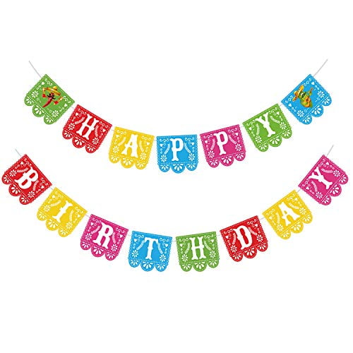 Happy Birthday Party Bunting Decoration Comic Book Surprise Bang Bunting
